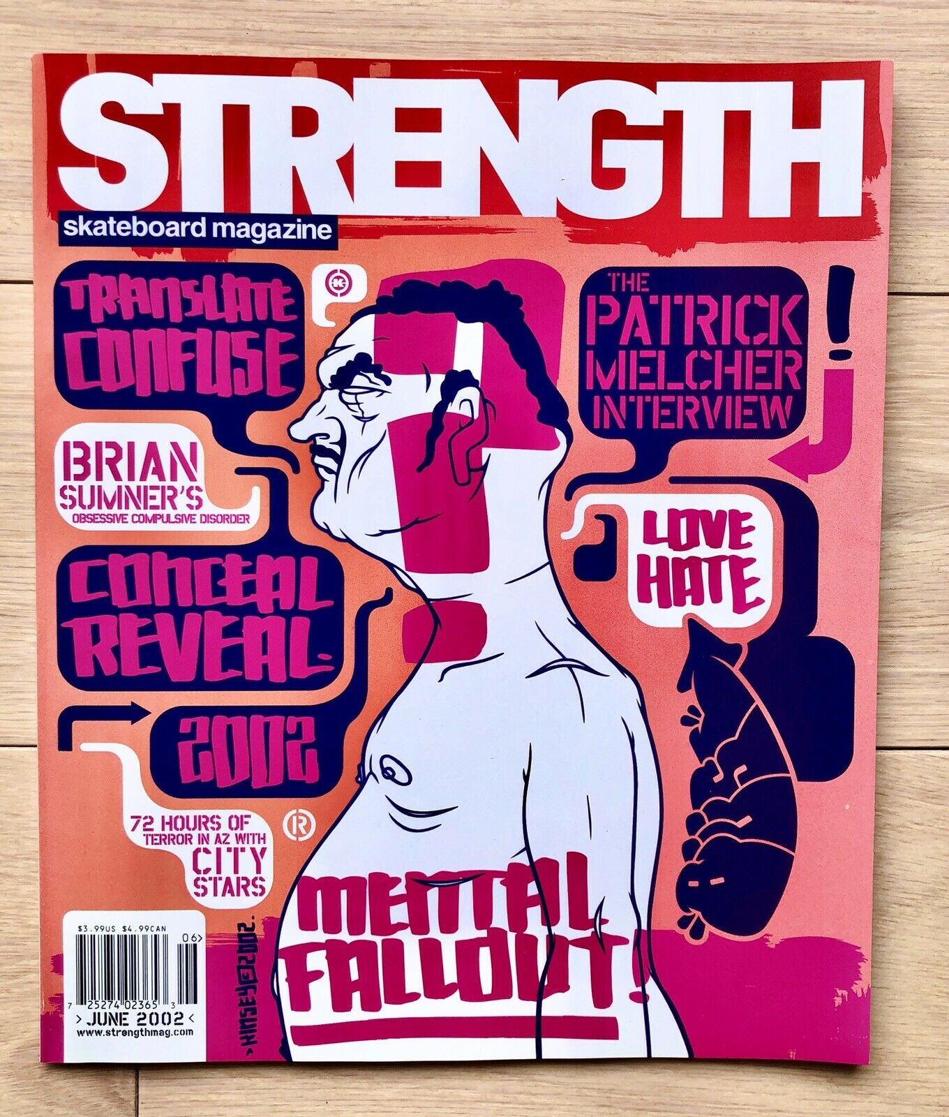 Dave Kinsey x Strength, "Mental Fallout!", 2002