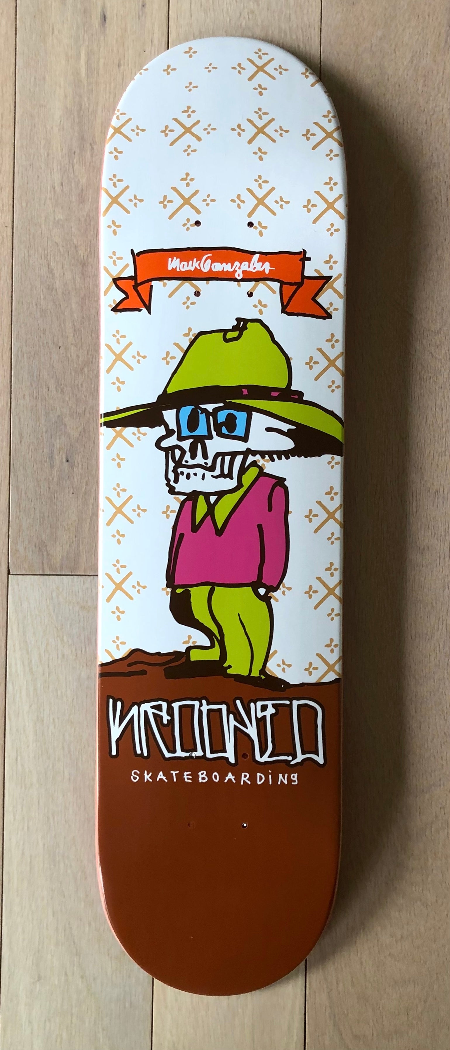 Mark Gonzales x Krooked Skateboards "Cholito", 2003