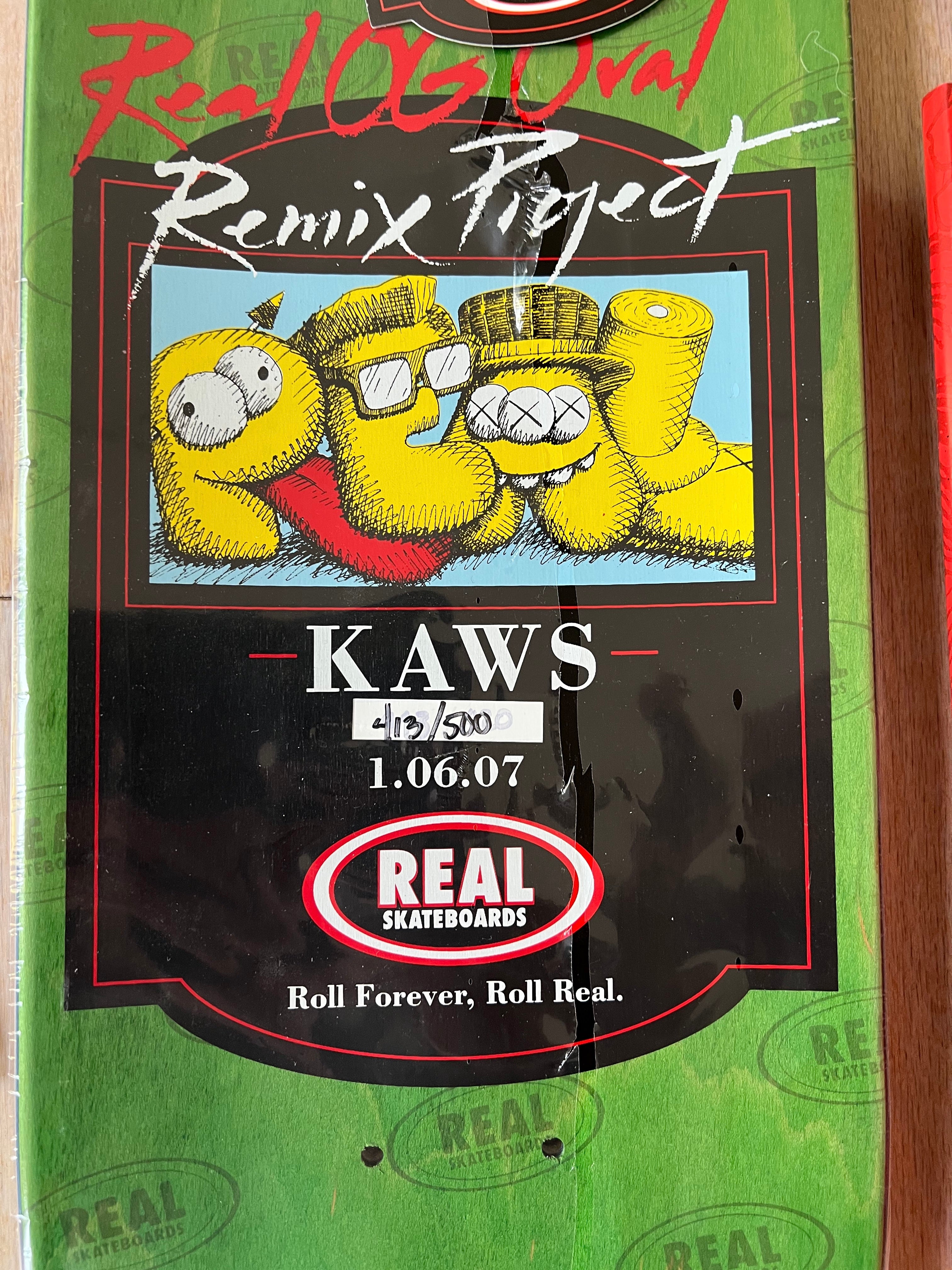 KAWS, "REAL OG Oval Remix Project", 2007