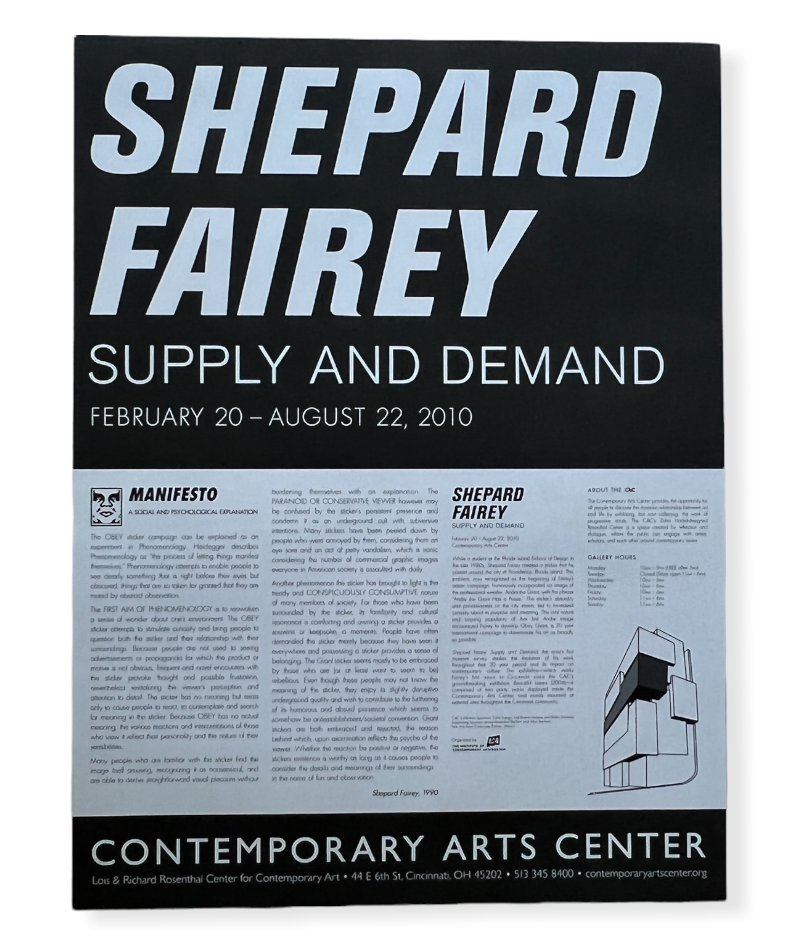 Shepard Fairey, Supply And Demand, 2010