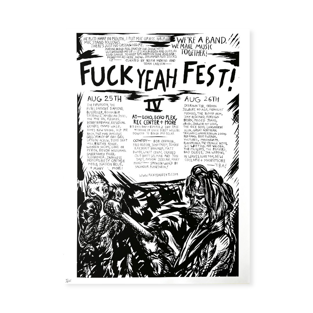 Raymond Pettibon, Fuck Yeah Fest, 2007