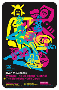 Ryan McGinness, Women: The Blacklight Paintings (Miami, New York, Los Angeles), 2010
