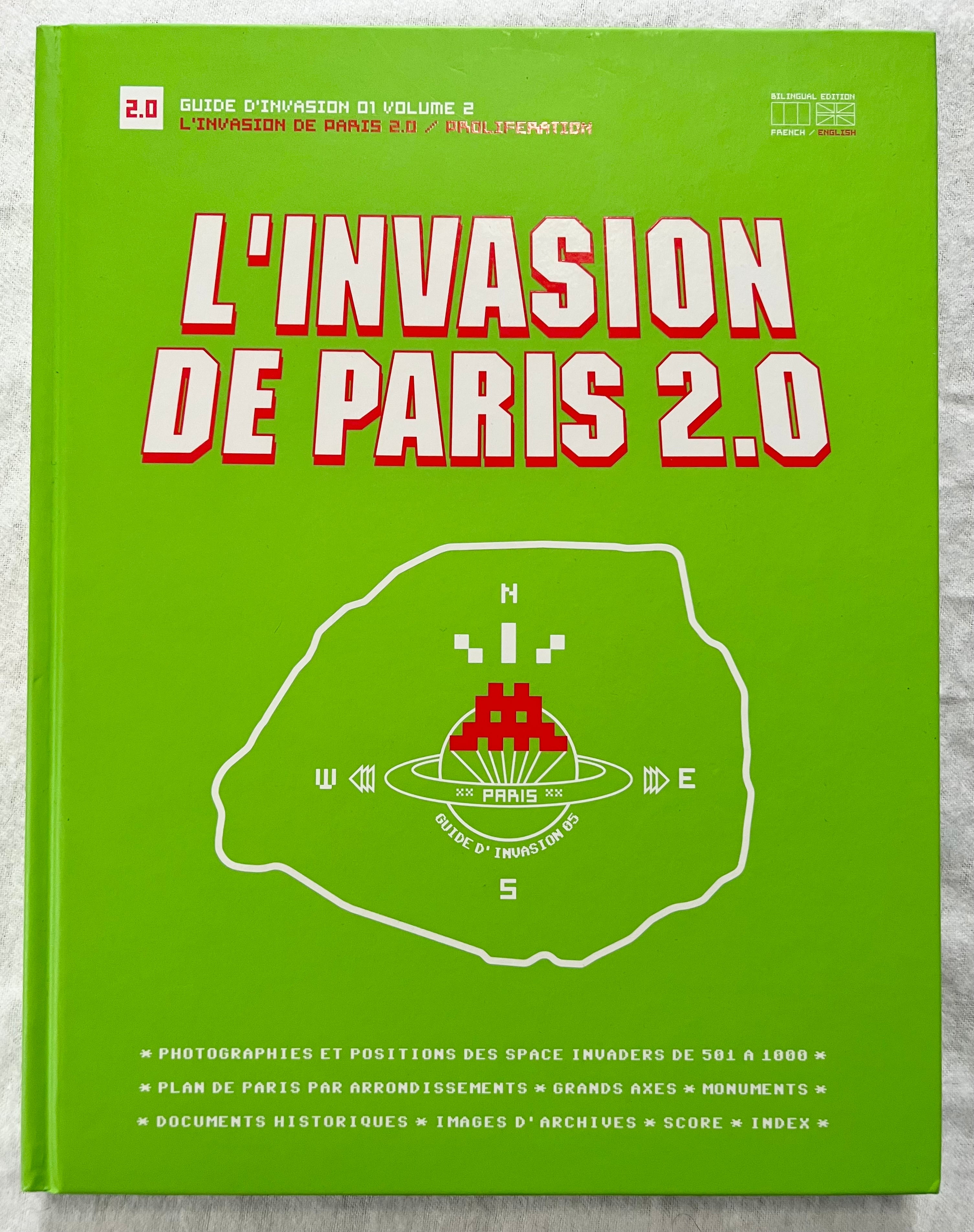 Invader, L’INVASION DE PARIS 2.0